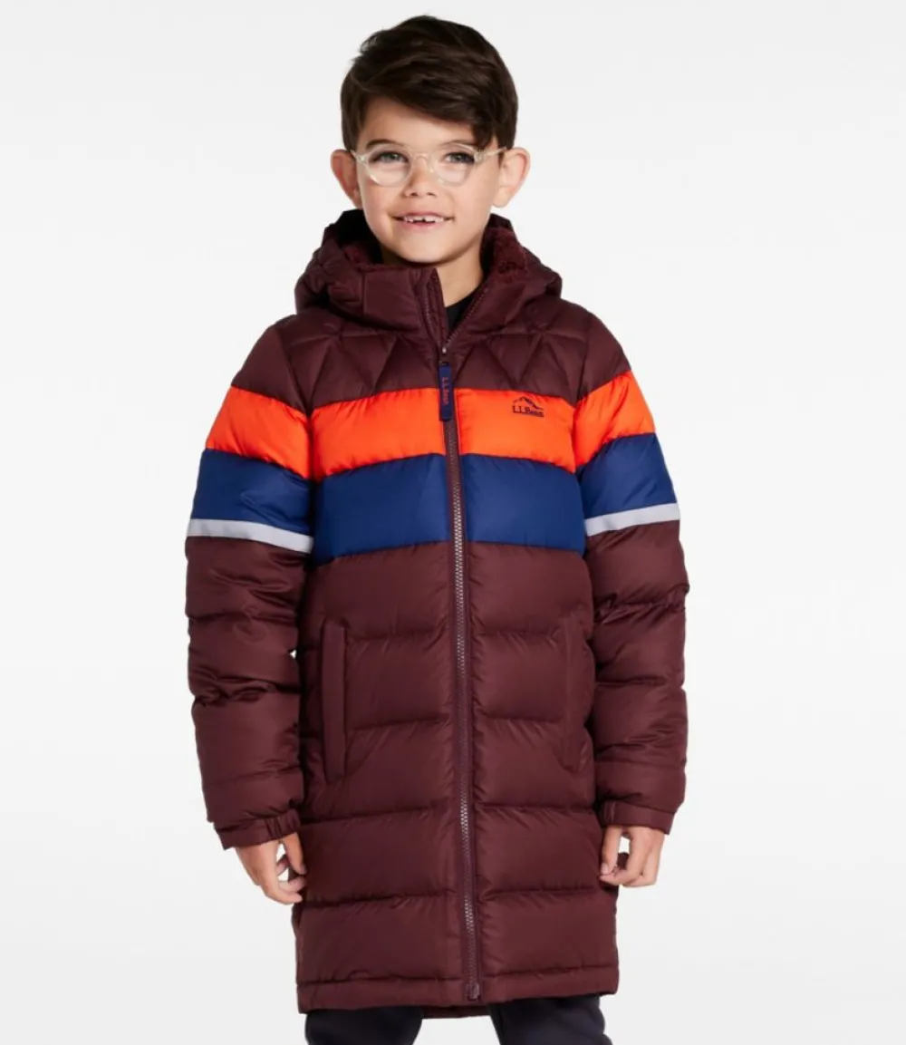 "Kids' Bean's Down Coat, Colorblock"-L.L.Bean Store