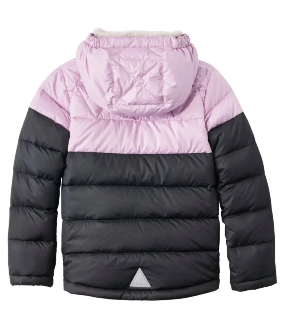 "Kids' Bean's Down Jacket, Colorblock"-L.L.Bean Discount