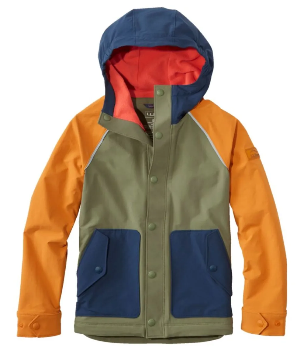 "Kids' Boundless Softshell Jacket, Colorblock"-L.L.Bean Cheap