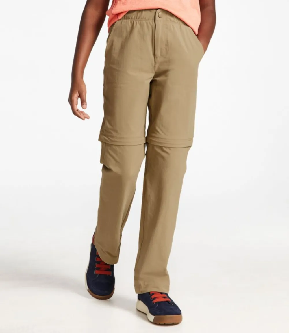 "Kids' Cresta Hiking Zip-Off Pants"-L.L.Bean Best