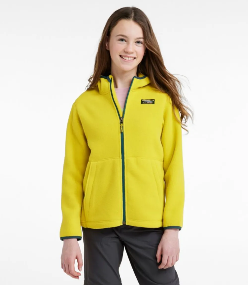 "Kids' Mountain Classic Fleece, Hooded"-L.L.Bean New