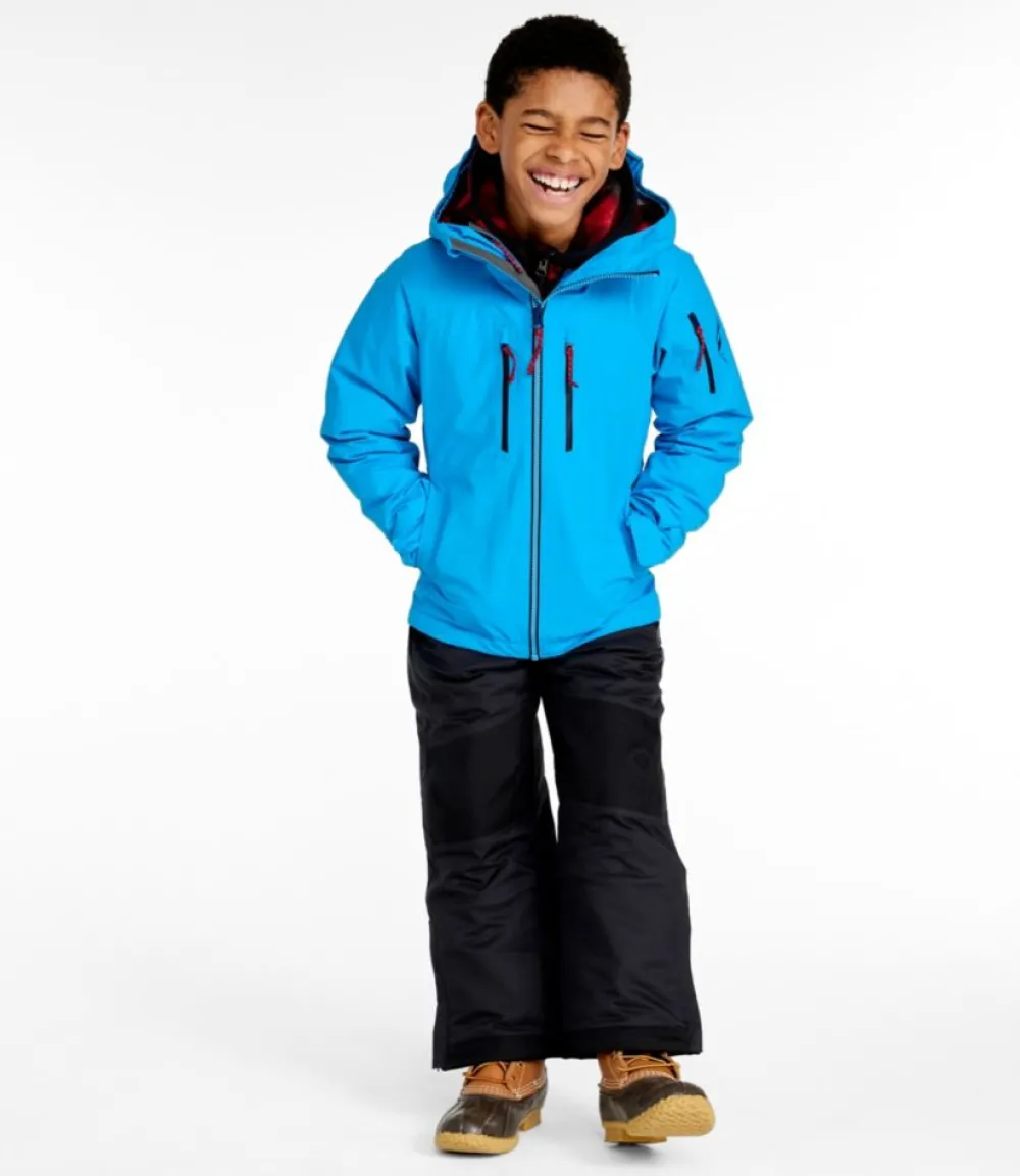 "Kids' Pathfinder Waterproof 3-in-1 Jacket"-L.L.Bean New