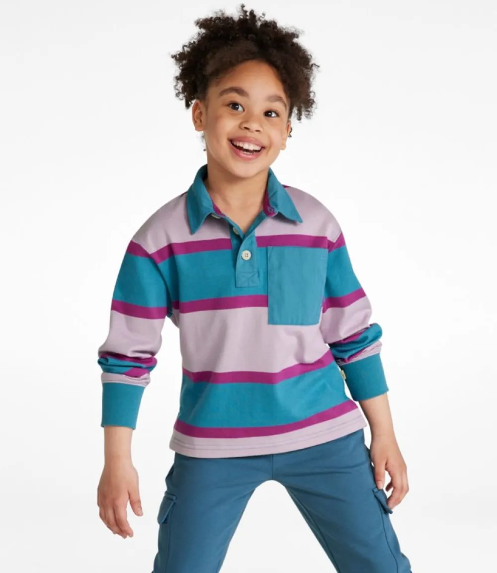 "Kids' Striped Rugby Shirt"-L.L.Bean Shop