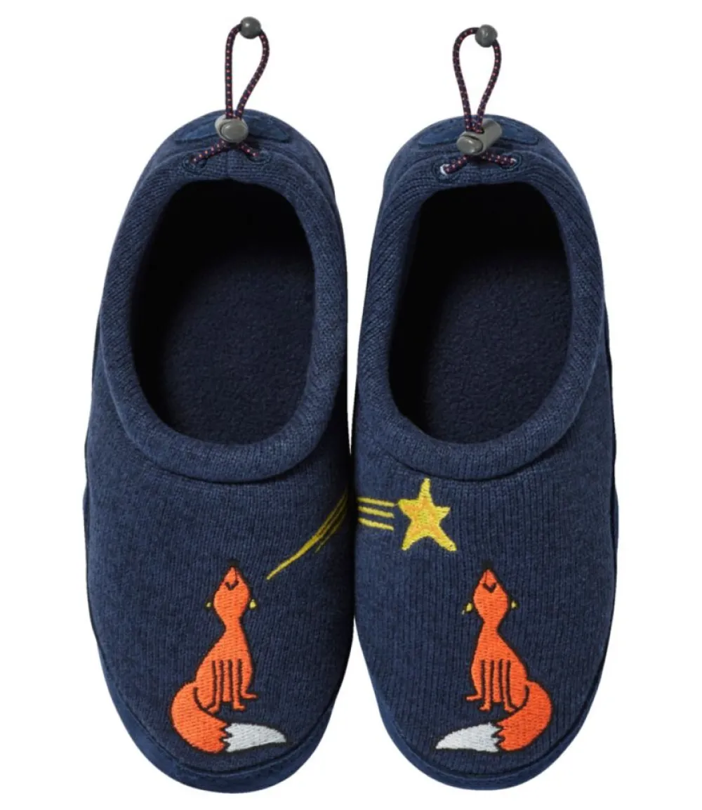 "Kids' Sweater Fleece Slippers, Motif"-L.L.Bean Store