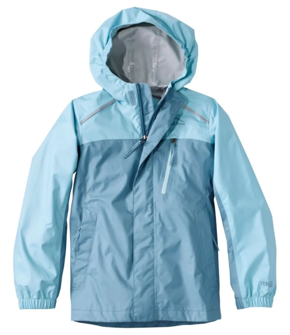 "Kids' Trail Model Rain Jacket, Colorblock"-L.L.Bean Cheap