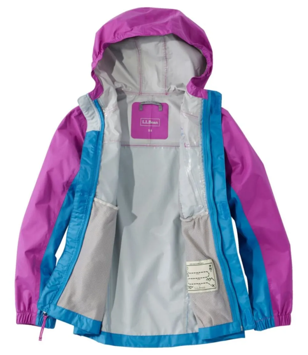"Kids' Trail Model Rain Jacket, Colorblock"-L.L.Bean Cheap