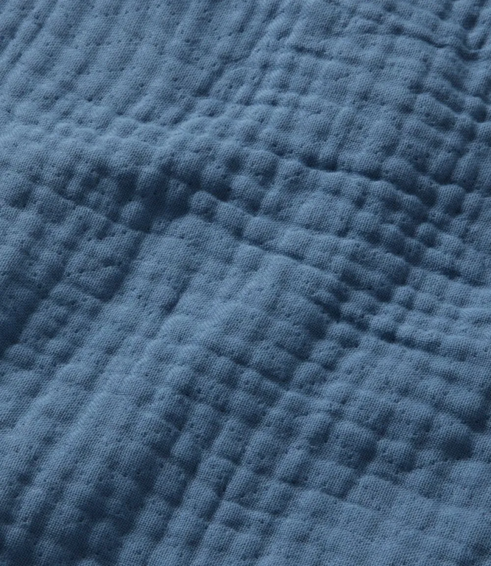"Lightweight Cotton Gauze Blanket"-L.L.Bean Best
