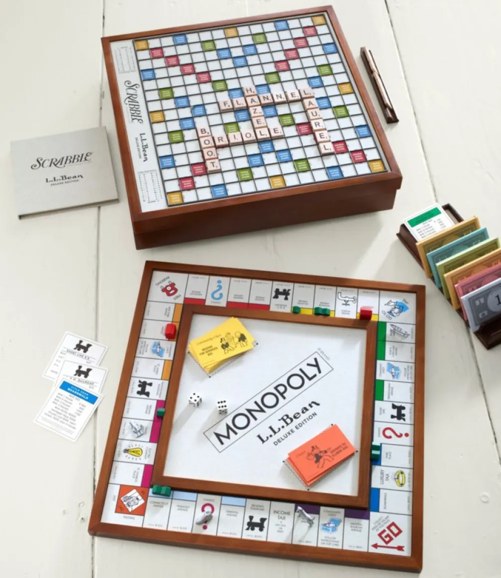 " Deluxe Scrabble/Monopoly"-L.L.Bean Discount