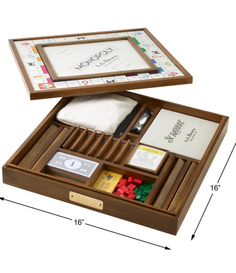 " Deluxe Scrabble/Monopoly"-L.L.Bean Discount