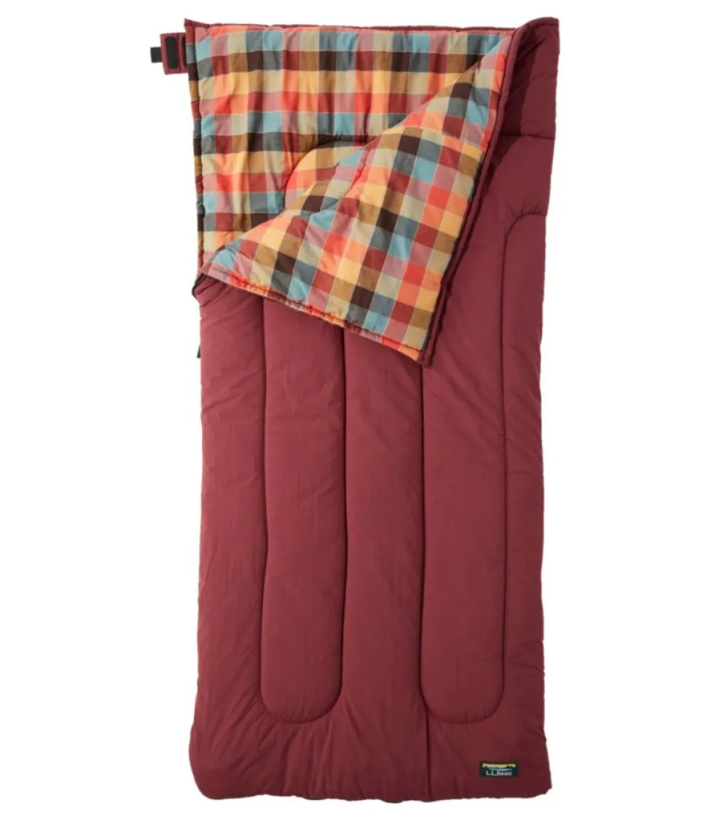 " Flannel Lined Camp Sleeping Bag, 40°"-L.L.Bean Fashion