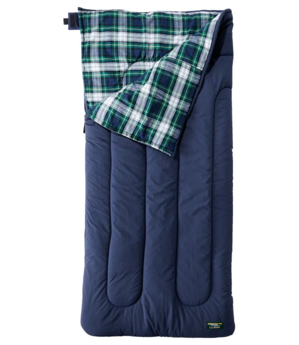 " Flannel Lined Camp Sleeping Bag, 0°"-L.L.Bean Sale