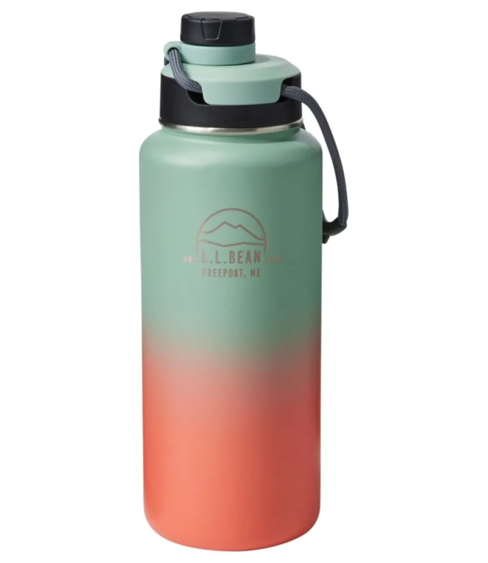 " Insulated Bean Canteen Water Bottle, Print"-L.L.Bean Cheap
