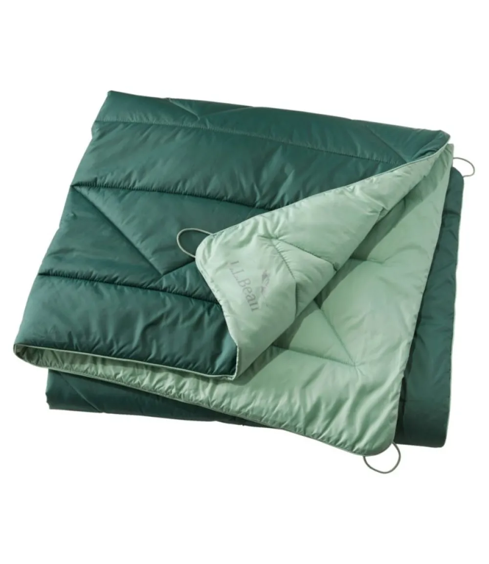 " Puffer Blanket, Solid"-L.L.Bean Store