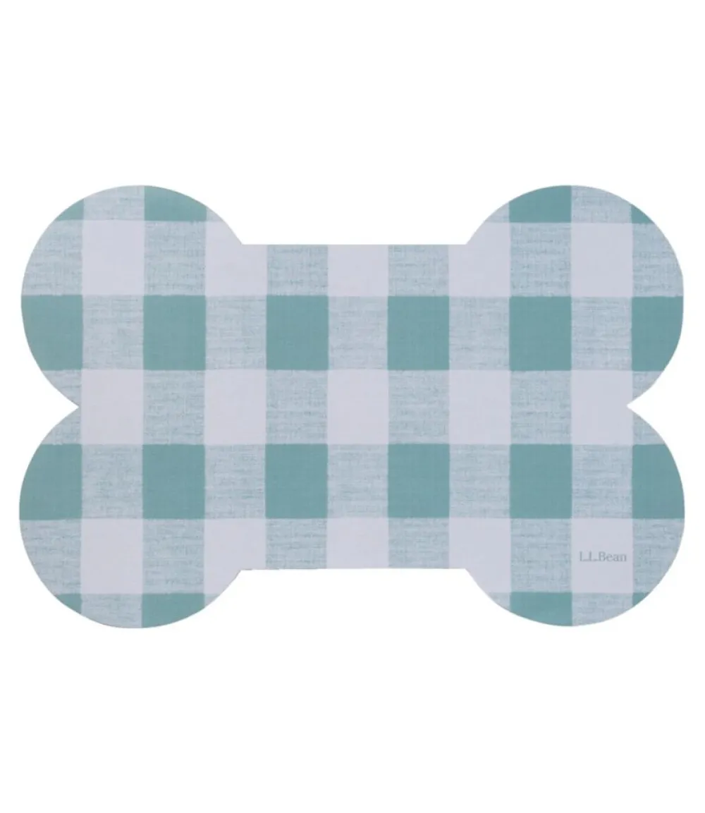 "Machine Washable Dog Bone Placemat"-L.L.Bean Outlet