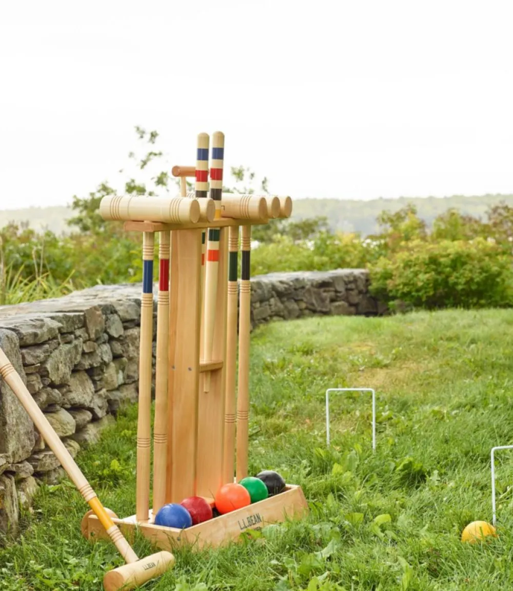 "Maine Coast Croquet Stand"-L.L.Bean Hot