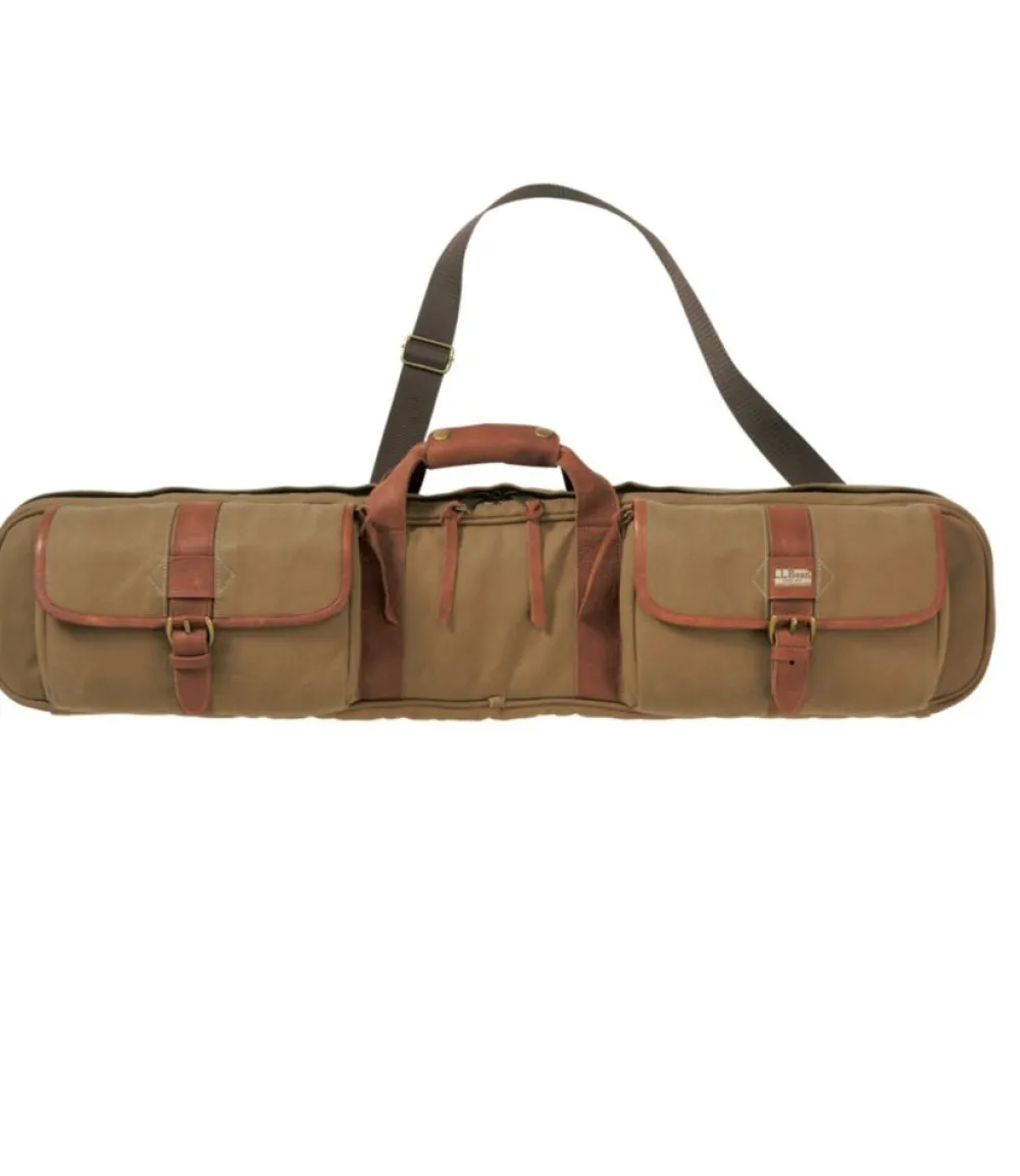 "Maine Guide Waxed-Canvas Four-Piece Rod Case"-L.L.Bean Fashion