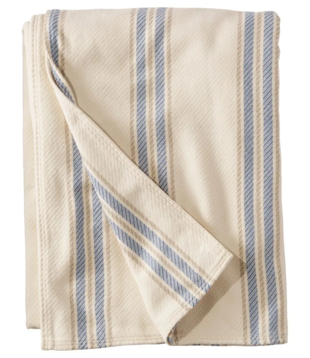 "Maine Twill Blanket, Stripe"-L.L.Bean Best Sale