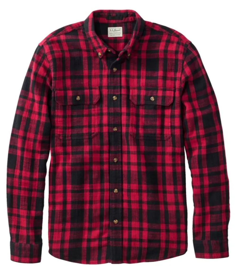 "Men's 1912 Field Flannel Shirt, Slightly Fitted Untucked Fit, Plaid"-L.L.Bean Online