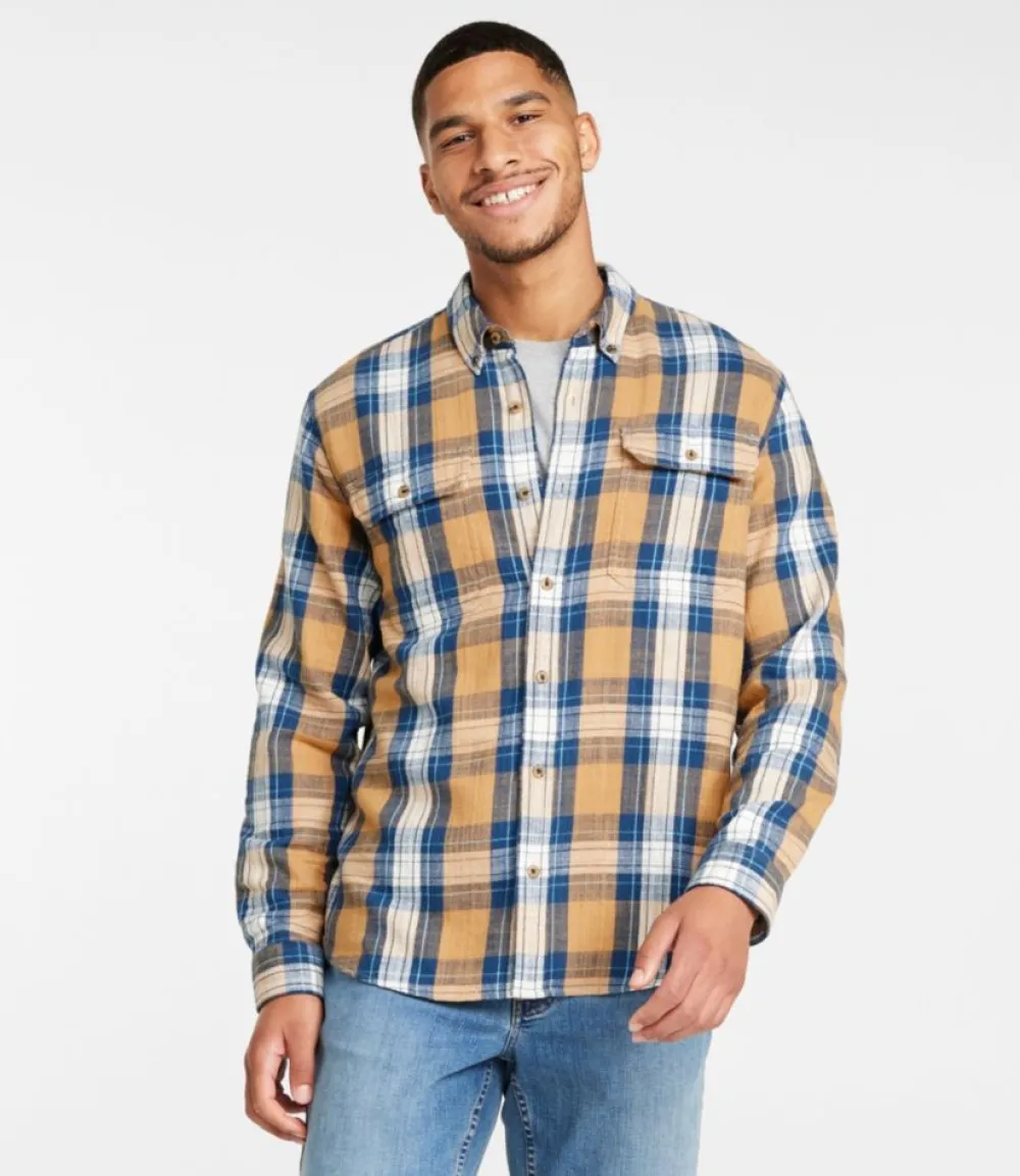 "Men's 1912 Field Flannel Shirt, Slightly Fitted Untucked Fit, Plaid"-L.L.Bean Online