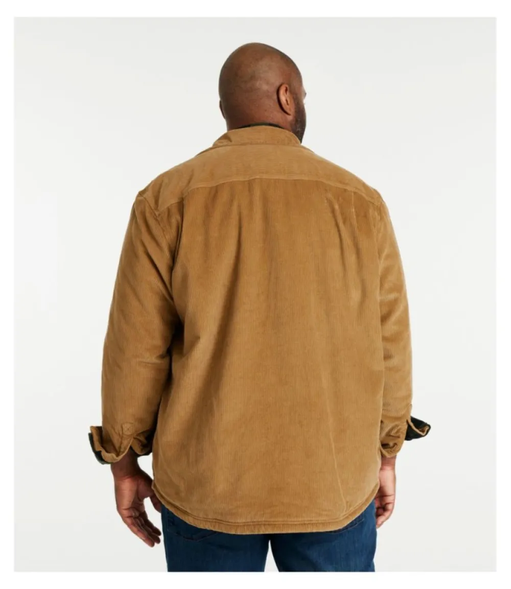 "Men's 1912 Heritage Lined Shirt Jac, Corduroy"-L.L.Bean Best