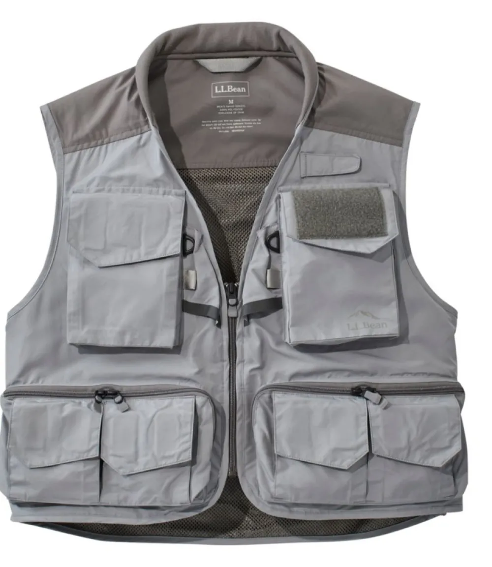 "Men's Angler Fishing Vest"-L.L.Bean New