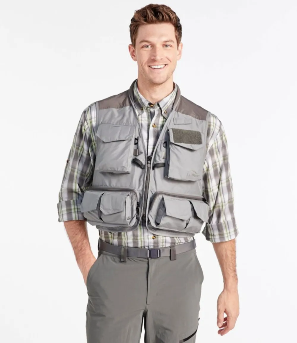 "Men's Angler Fishing Vest"-L.L.Bean New