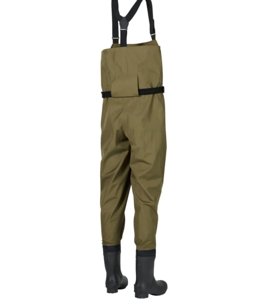 "Men's Angler Super Seam TEK Boot-Foot Waders"-L.L.Bean New