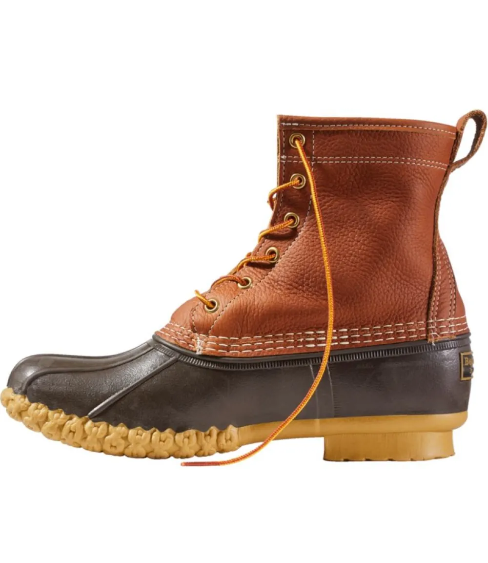 "Men's Bean Boots 8", Flannel-Lined Insulated"-L.L.Bean Fashion