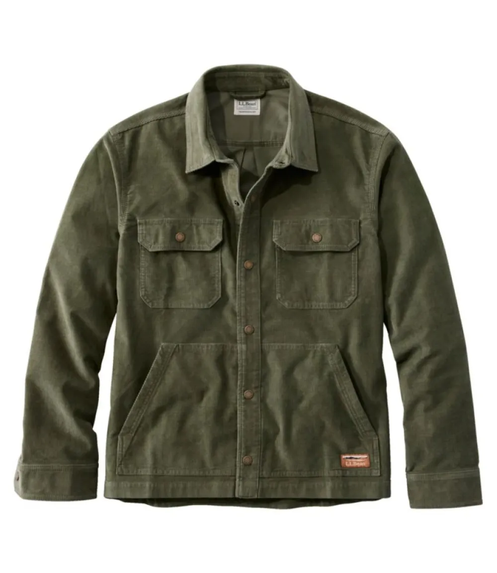 "Men's BeanBuilt Corduroy Shirt Jac"-L.L.Bean Sale