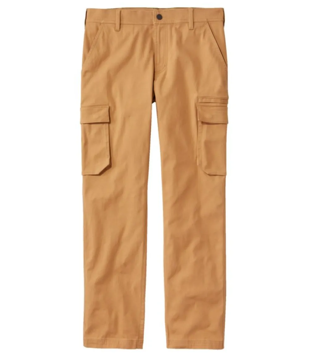 "Men's BeanFlex® Canvas Pants, Cargo 2.0, Standard Fit, Straight Leg"-L.L.Bean Online