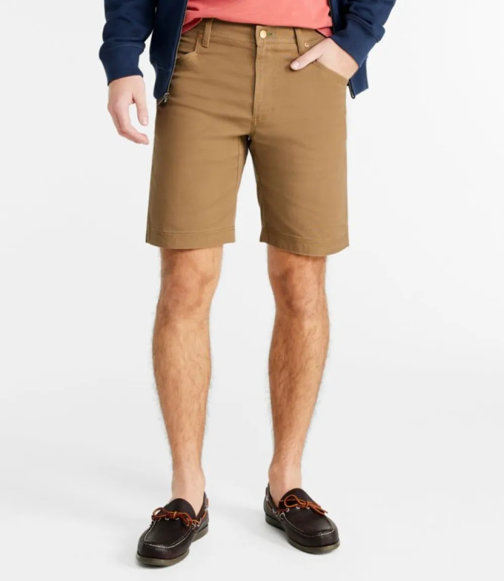 "Men's BeanFlex Canvas Shorts, 9""-L.L.Bean Store