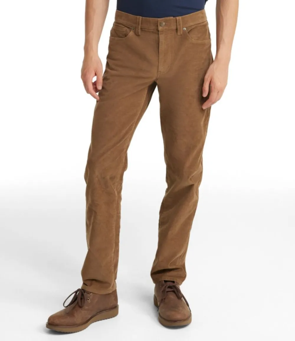 "Men's BeanFlex® Corduroy Pants, Five-Pocket, Standard Fit, Straight Leg"-L.L.Bean Store