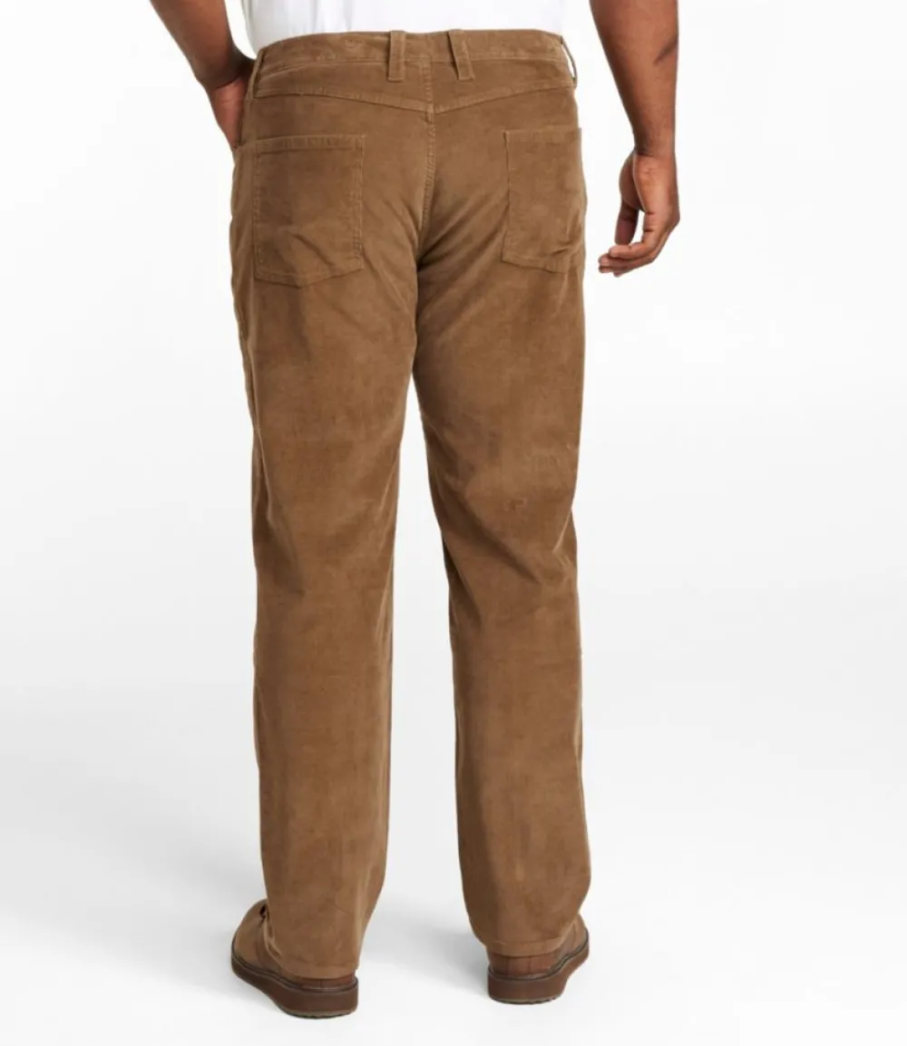 "Men's BeanFlex® Corduroy Pants, Five-Pocket, Standard Fit, Straight Leg"-L.L.Bean Store