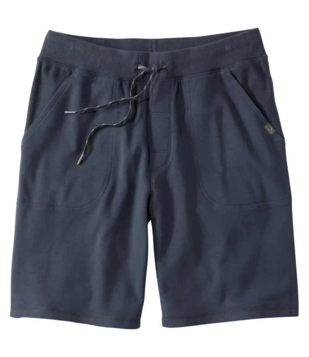 "Men's Bean's Comfort Camp Knit Shorts, 9""-L.L.Bean Discount