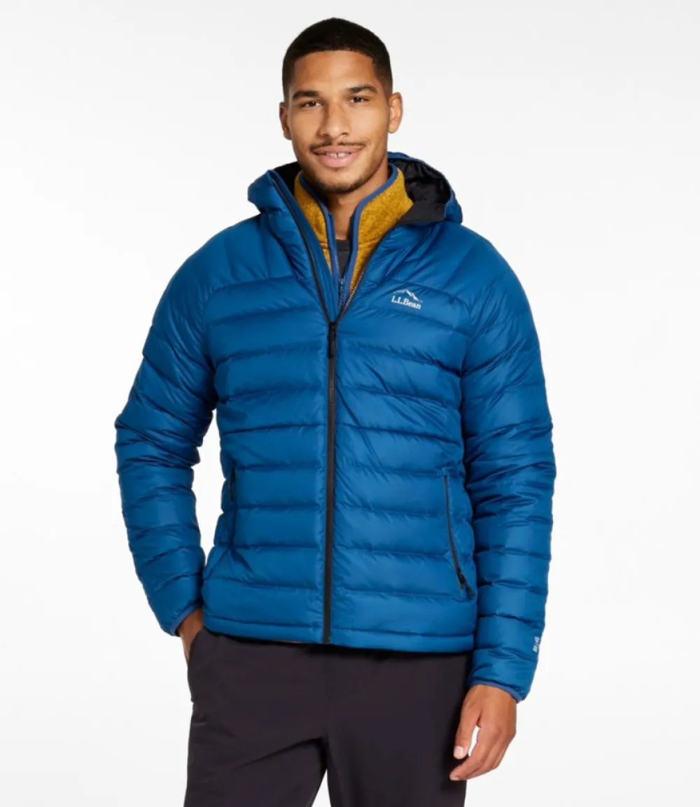 "Men's Bean's Down Hooded Jacket"-L.L.Bean Best