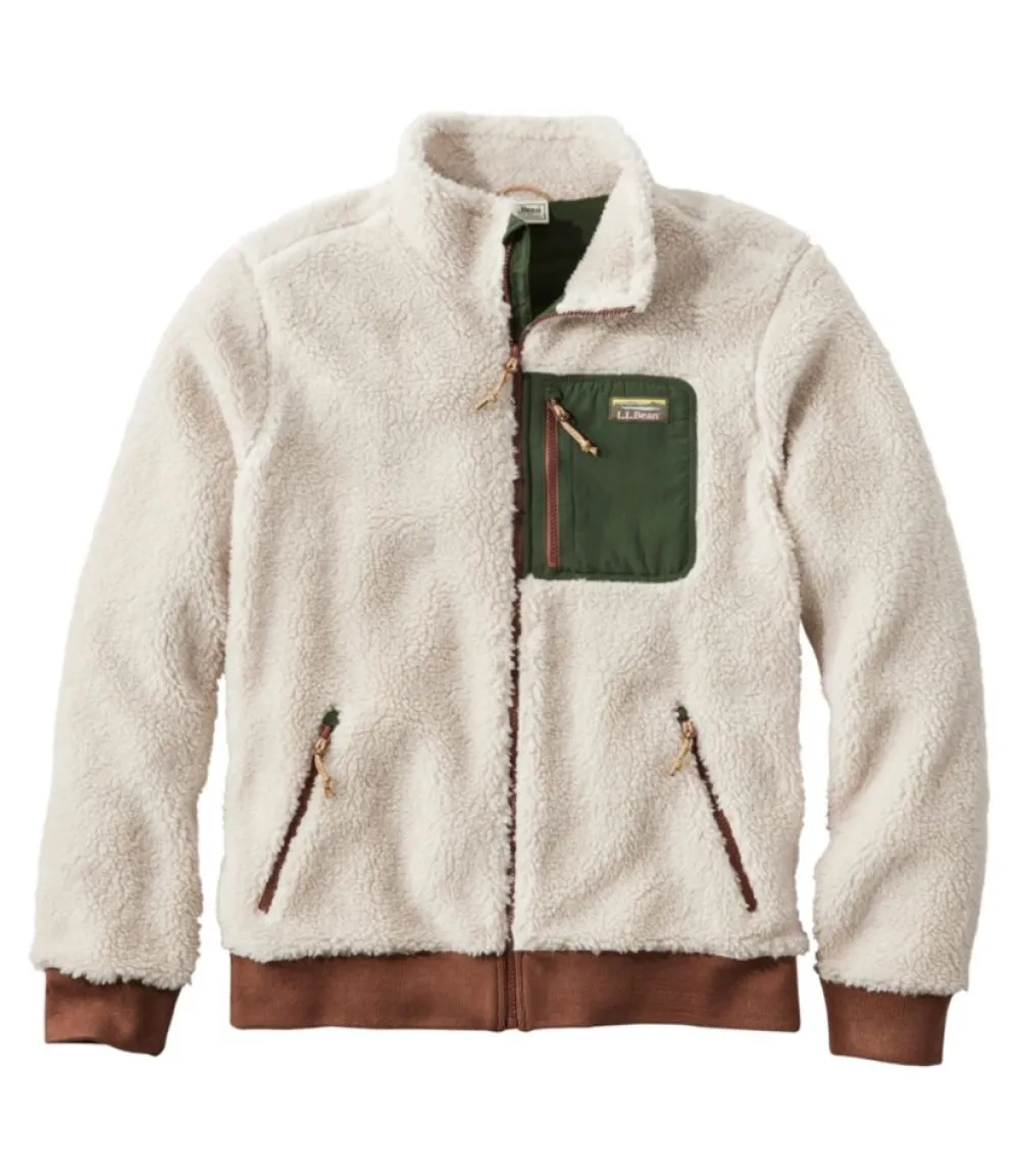 "Men's Bean's Sherpa Fleece Jacket"-L.L.Bean Store