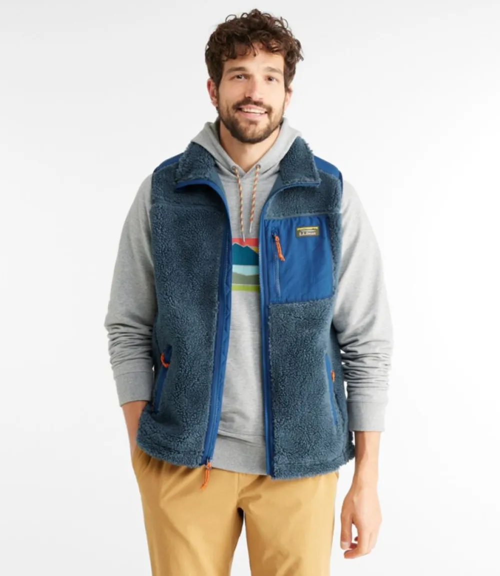 "Men's Bean's Sherpa Vest"-L.L.Bean Best