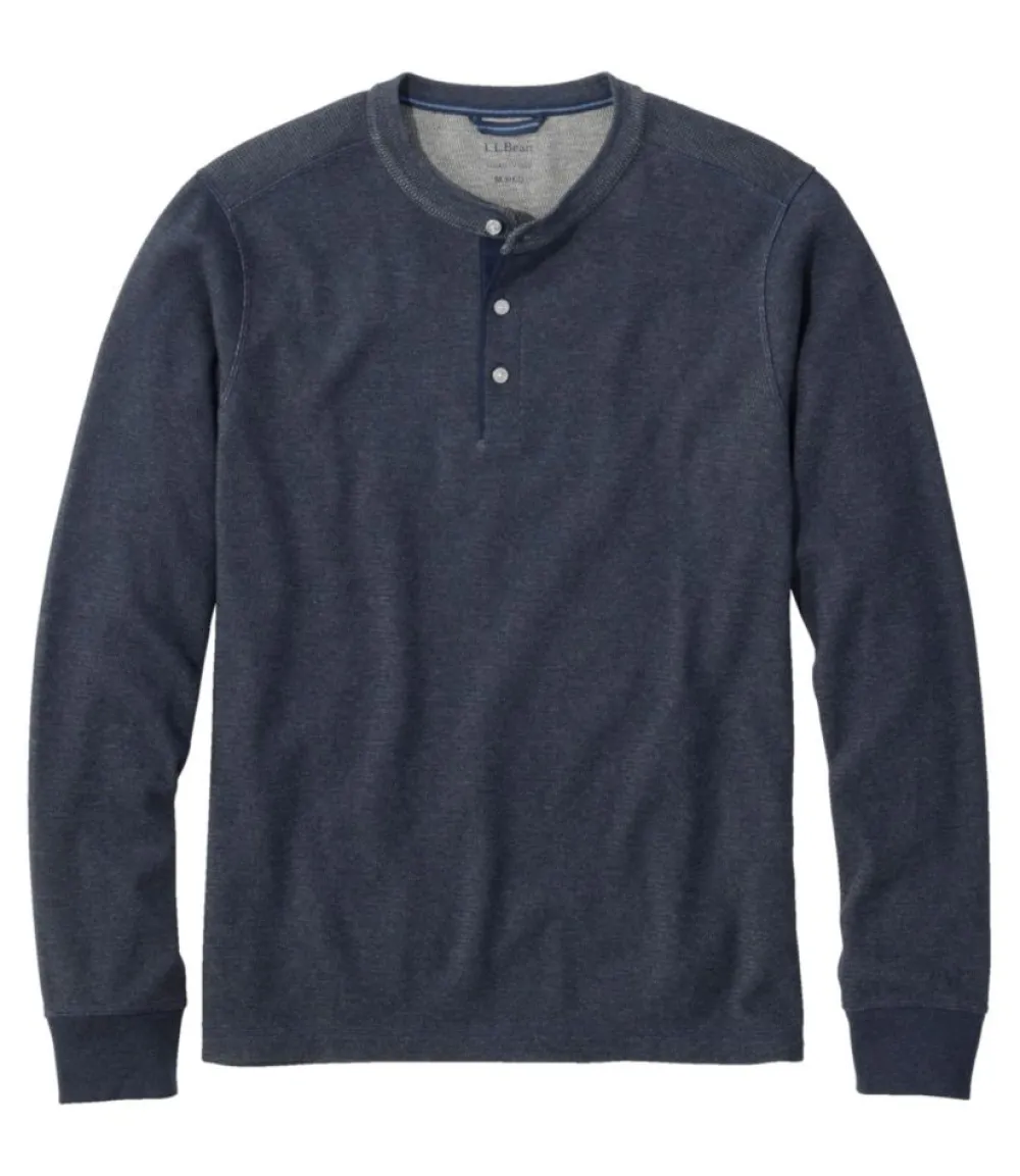 "Men's Bean's Vintage Soft Knit Henley"-L.L.Bean Online