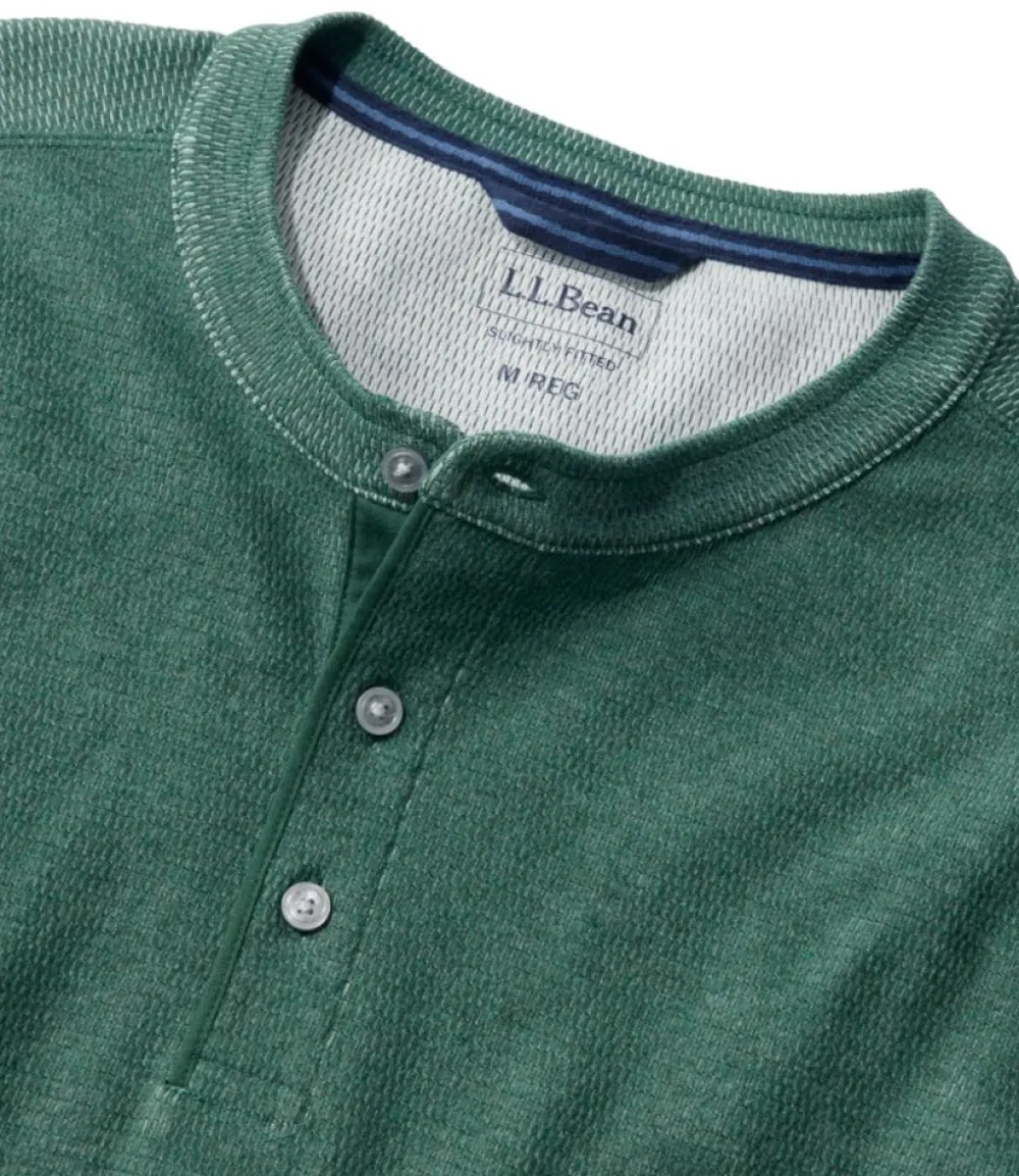 "Men's Bean's Vintage Soft Knit Henley"-L.L.Bean Online
