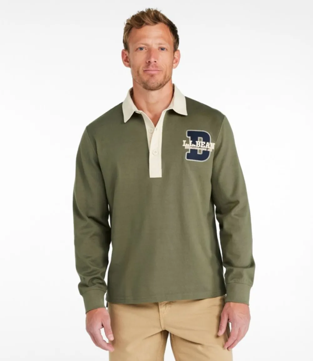 "Men's Bean's Vintage Soft Rugby, Embroidered"-L.L.Bean Best Sale