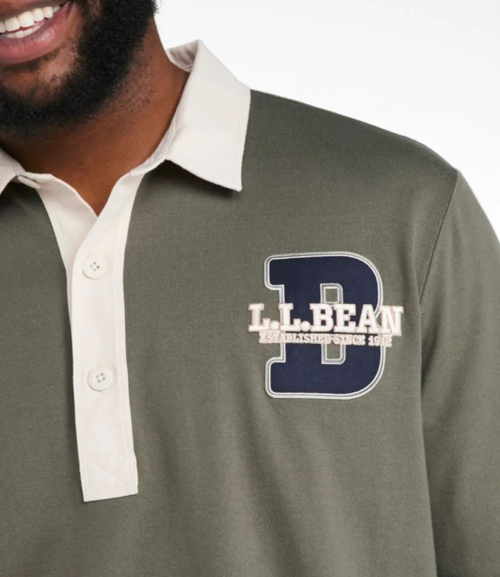 "Men's Bean's Vintage Soft Rugby, Embroidered"-L.L.Bean Best Sale