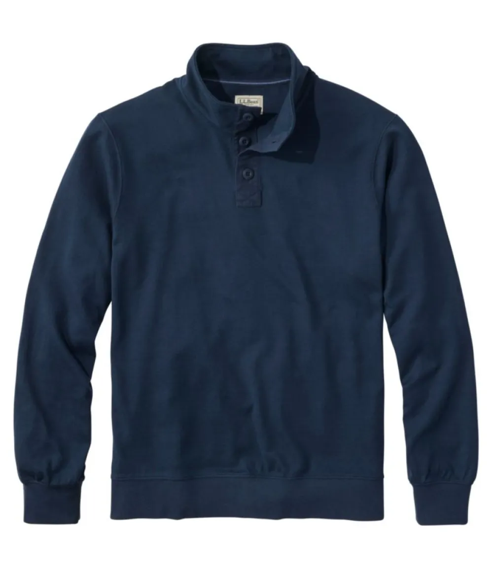 "Men's Bean's Vintage Soft Rugby, Mockneck"-L.L.Bean Shop