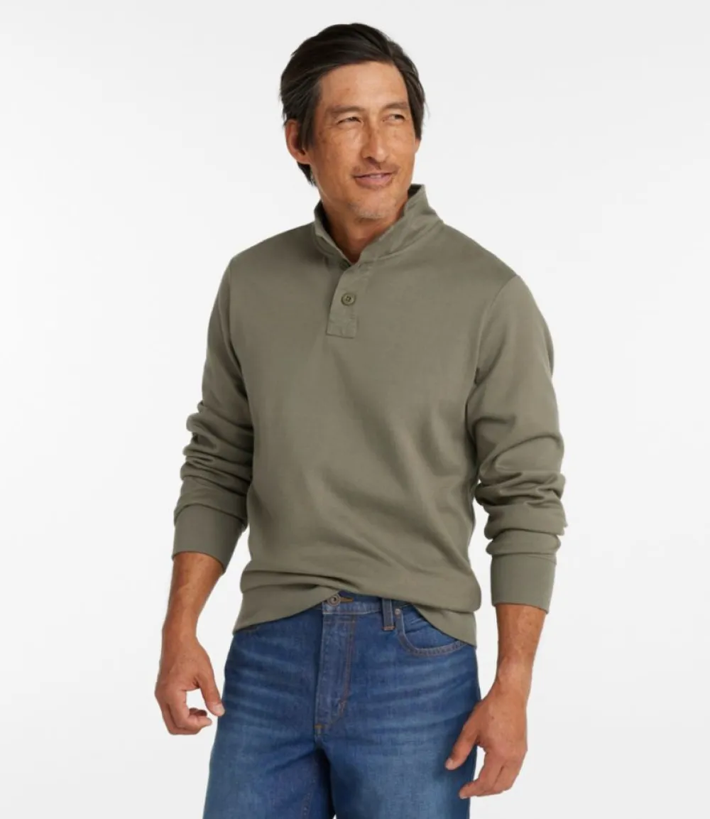 "Men's Bean's Vintage Soft Rugby, Mockneck"-L.L.Bean Shop