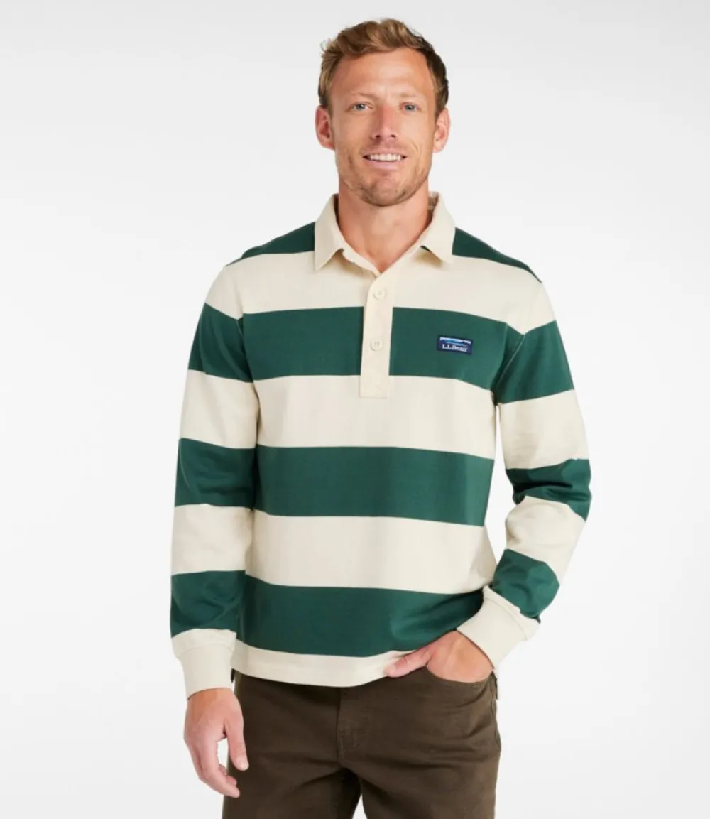 "Men's Bean's Vintage Soft Rugby, Stripe"-L.L.Bean New