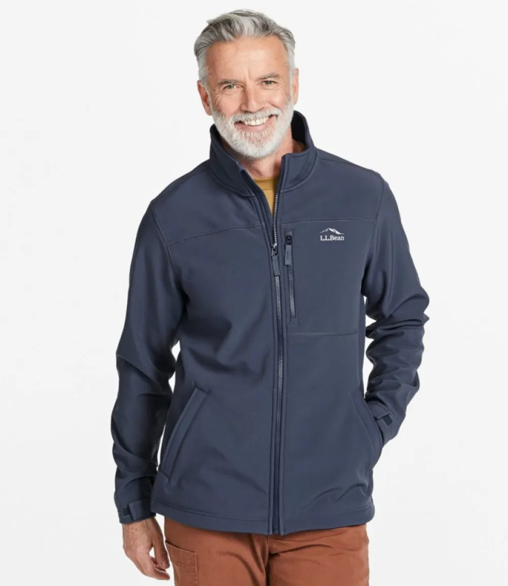 "Men's Bean's Windproof Softshell Jacket"-L.L.Bean Hot