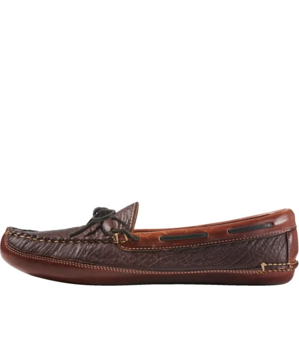 "Men's Bison Double-Sole Slippers, Leather-Lined"-L.L.Bean Online