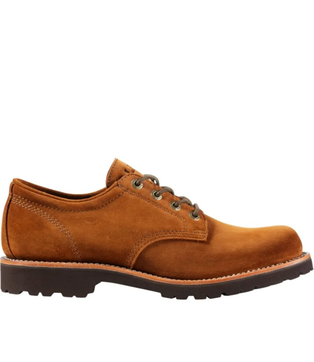 "Men's Bucksport Shoes, Plain Toe Suede"-L.L.Bean Fashion