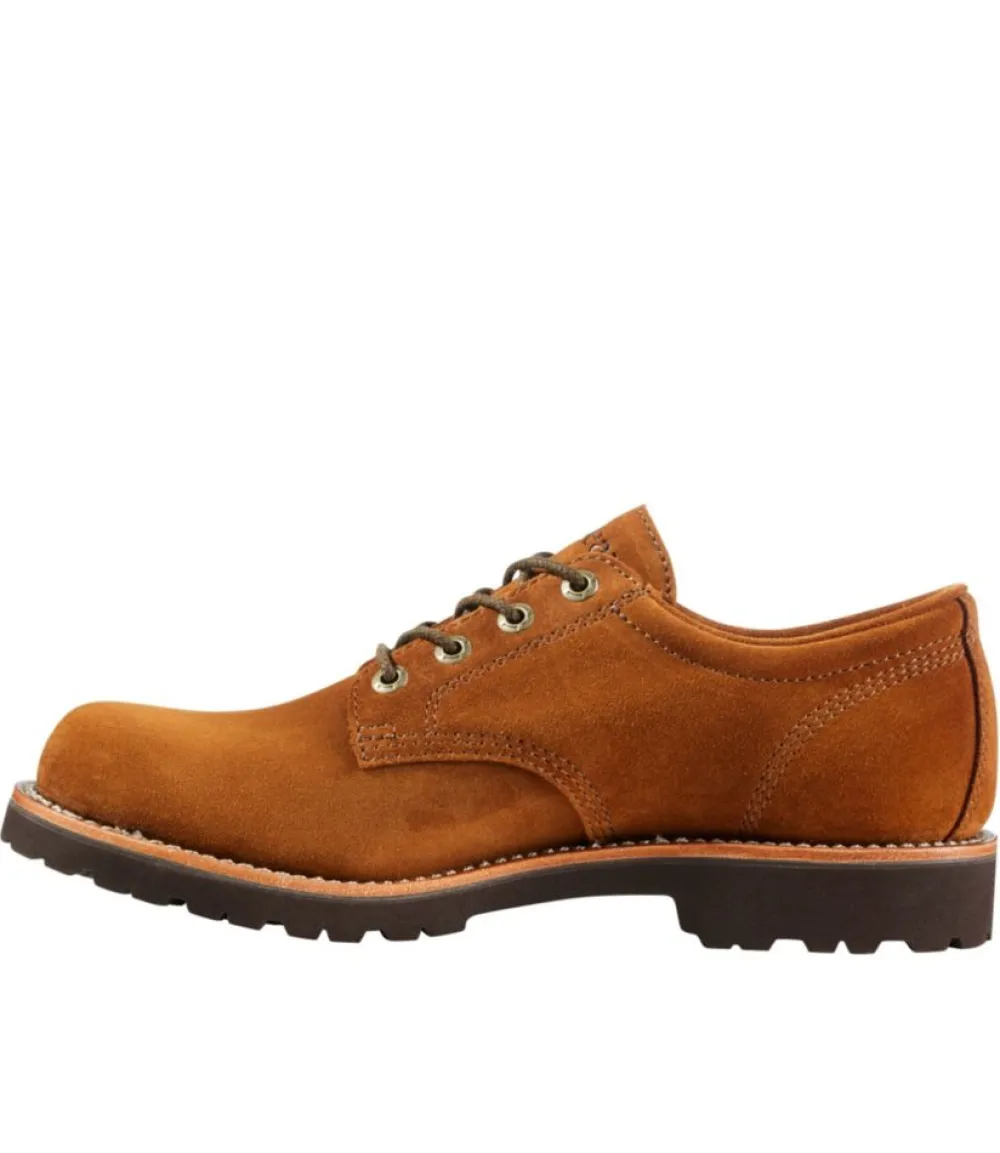 "Men's Bucksport Shoes, Plain Toe Suede"-L.L.Bean Fashion