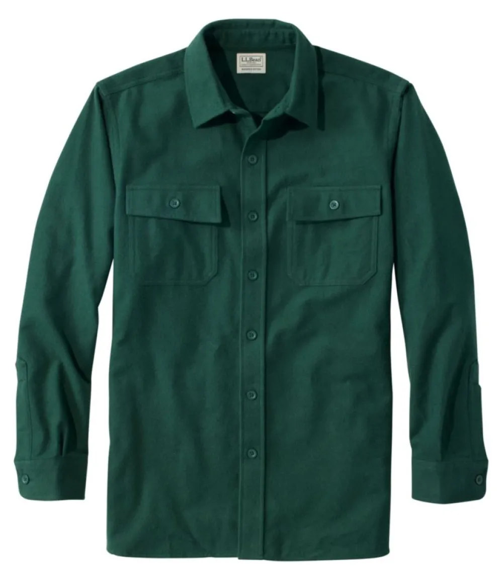 "Men's Chamois Shirt, Slightly Fitted"-L.L.Bean Cheap