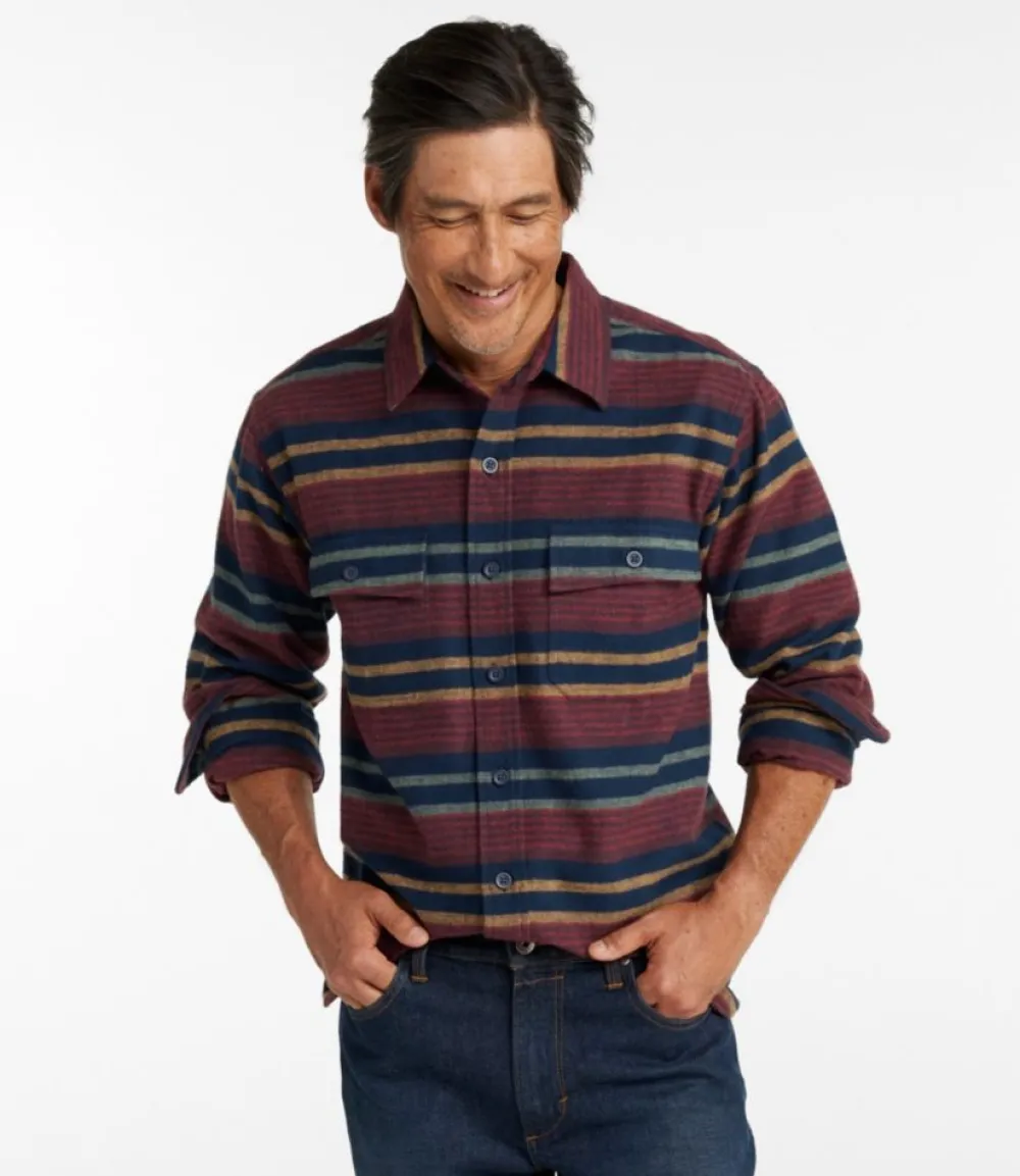 "Men's Chamois Shirt, Traditional Fit, Stripe"-L.L.Bean Best Sale